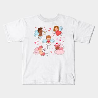 Cupid Characters Kids T-Shirt